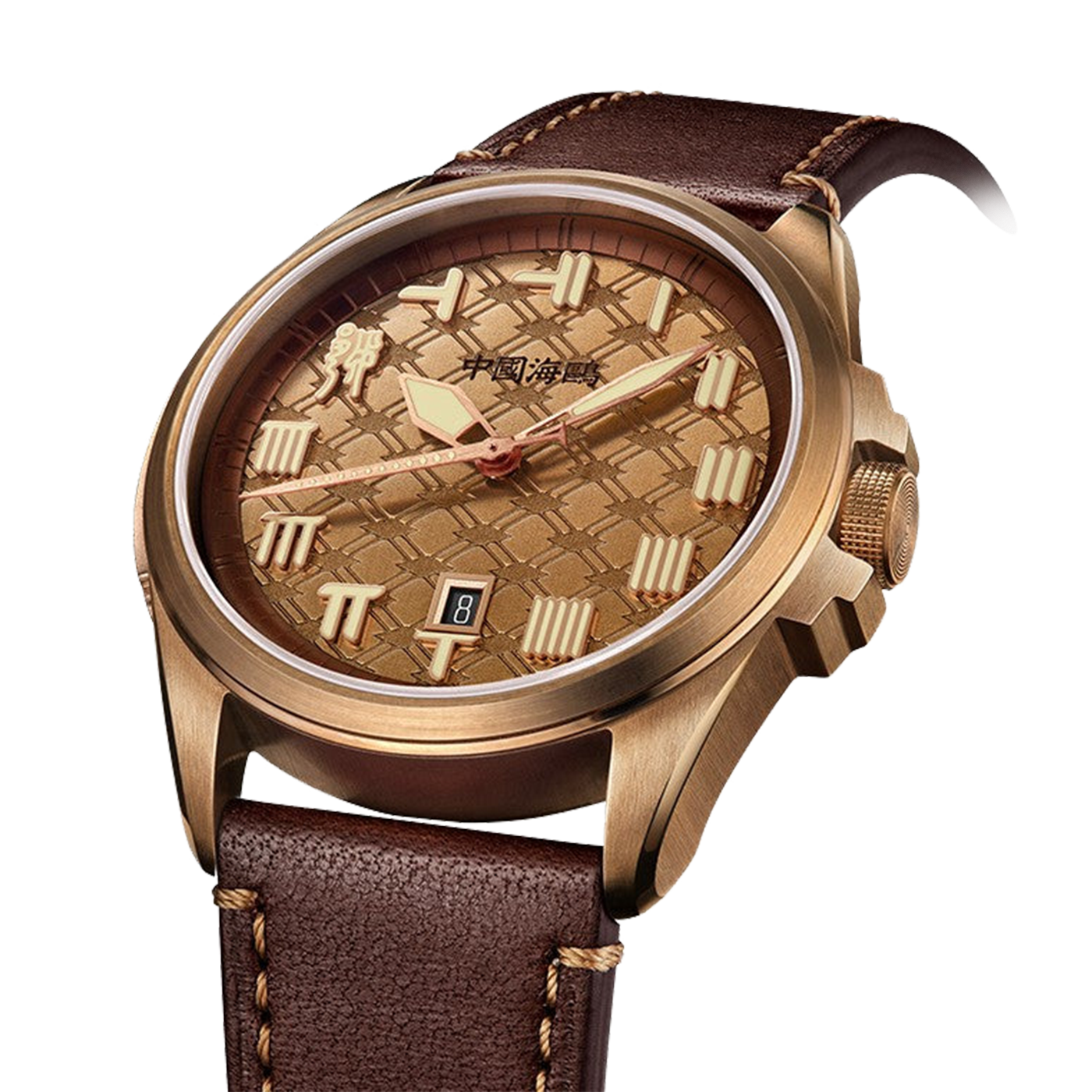 Sea-Gull "Hegemon" Bronze Aesthetic Automatic Watch – 43mm Limited Edition Mechanical Timepiece inspired by Ancient Heritage
