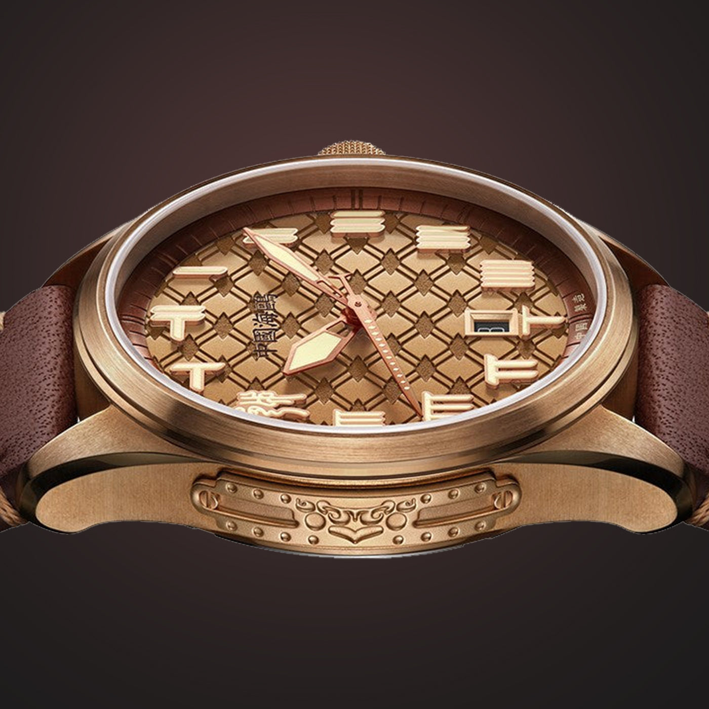 Sea-Gull "Hegemon" Bronze Aesthetic Automatic Watch – 43mm Limited Edition Mechanical Timepiece inspired by Ancient Heritage