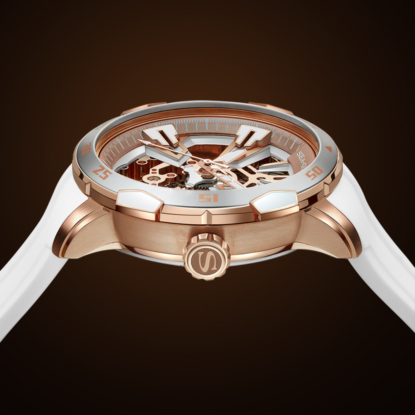 Seagull x Glory of Kings (Arena Of Valor) Double Skeleton Automatic Watch 1125HK