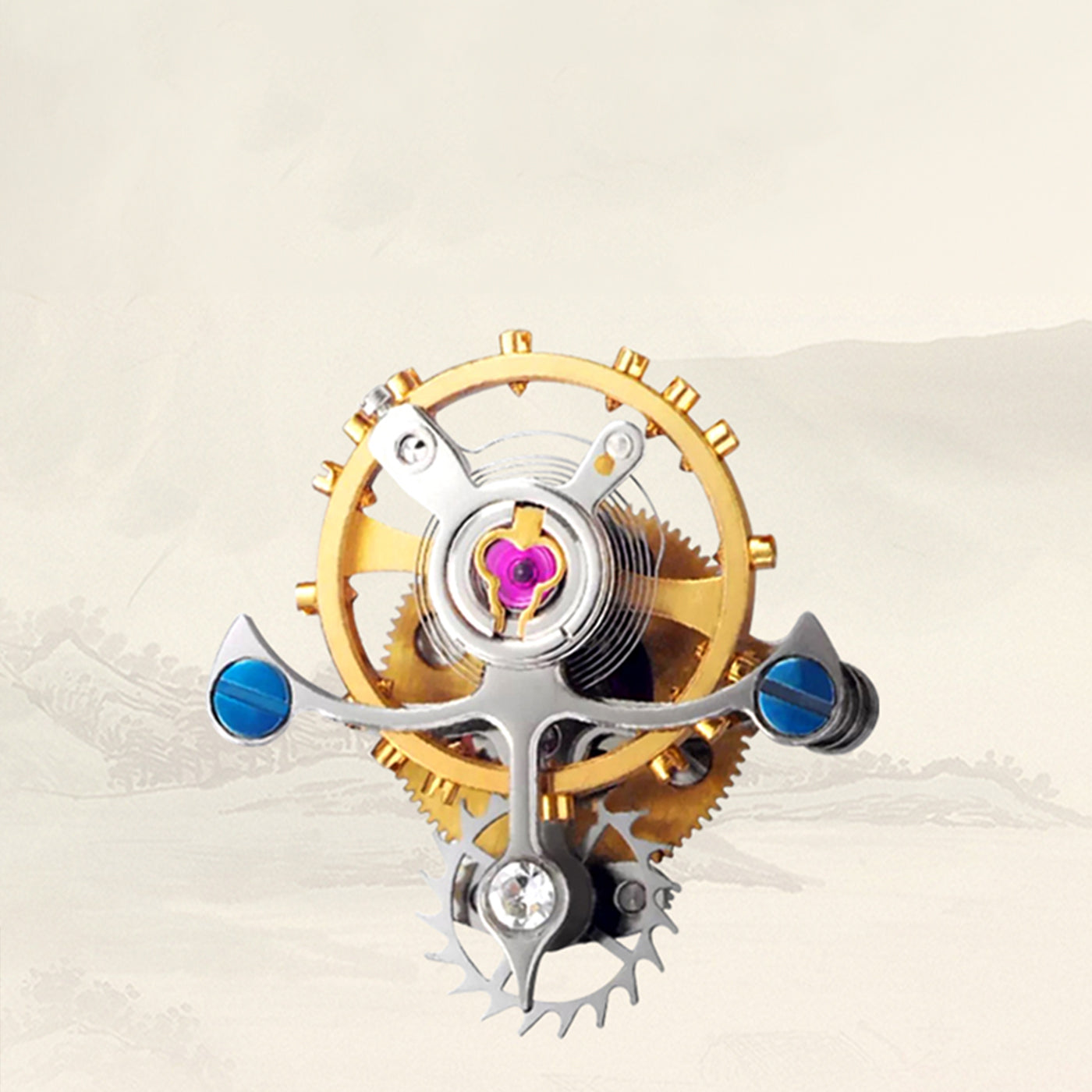 Seagull Chinese Zodiac Dragon Golden Lacquer Tourbillon Watch