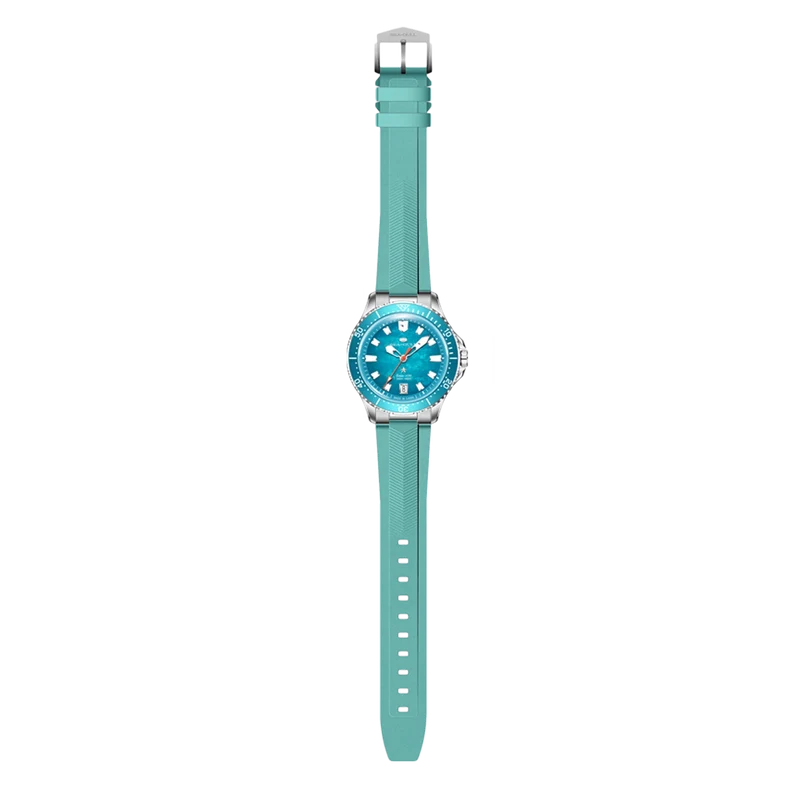 Ocean Series 200m Metallic Gradient Dial Calendar Dive Watch 39mm