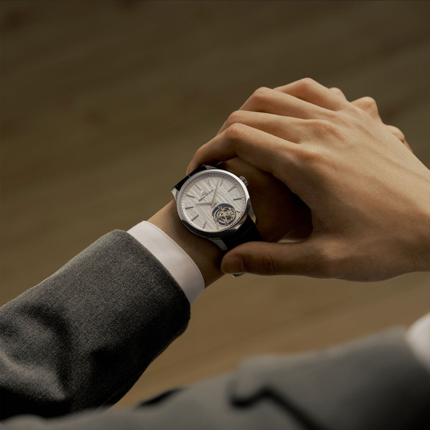 9.4mm Ultra-thin Automatic Tourbillon Watch