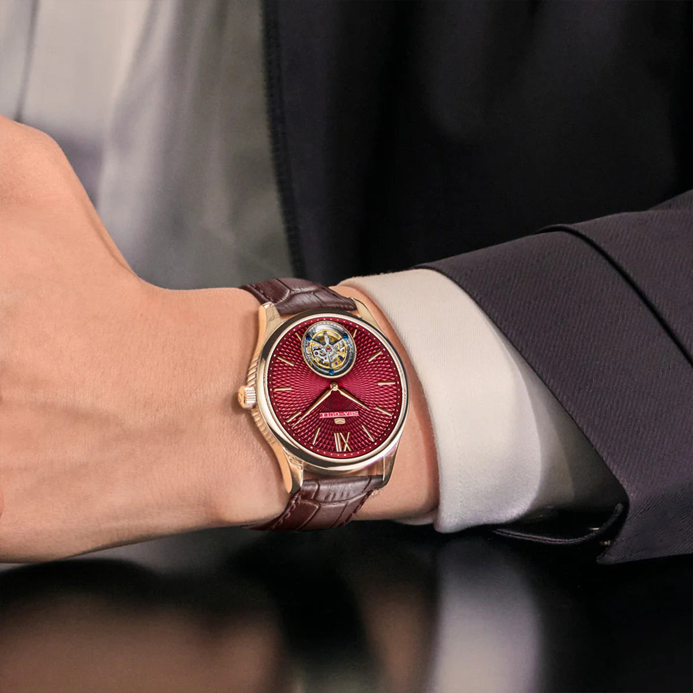 Seagull 70th Anniversary | Artisan Guilloché Engraved Premium Tourbillon