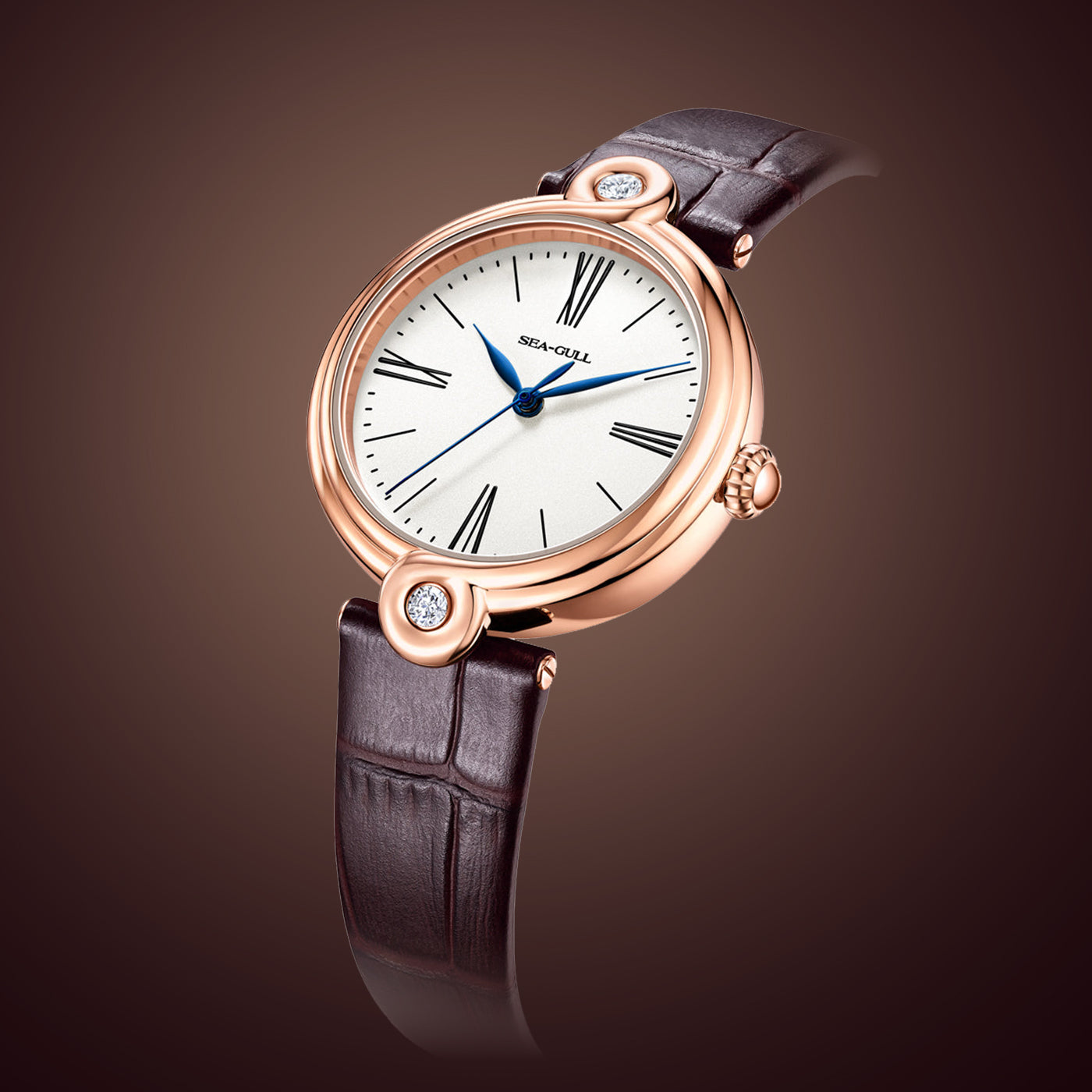Seagull Infinity Series | Women's Elegant Watch with Zircon Stones