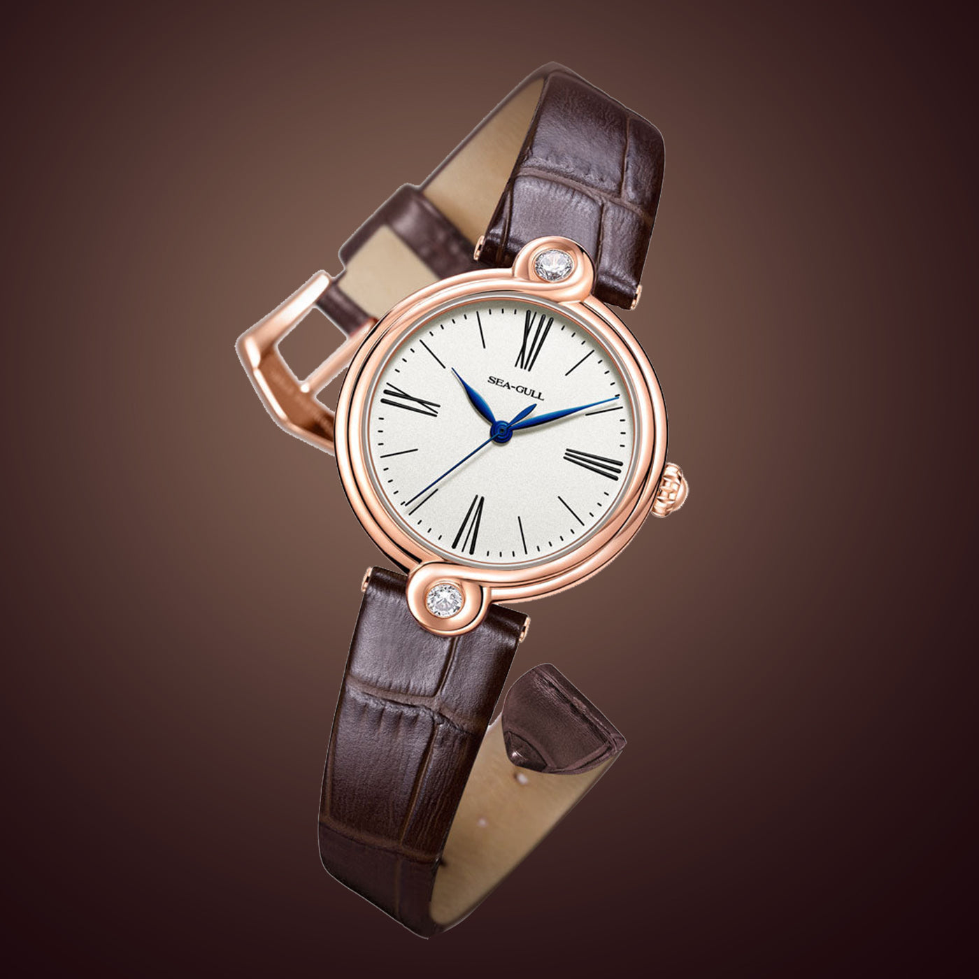 Seagull Infinity Series | Women's Elegant Watch with Zircon Stones
