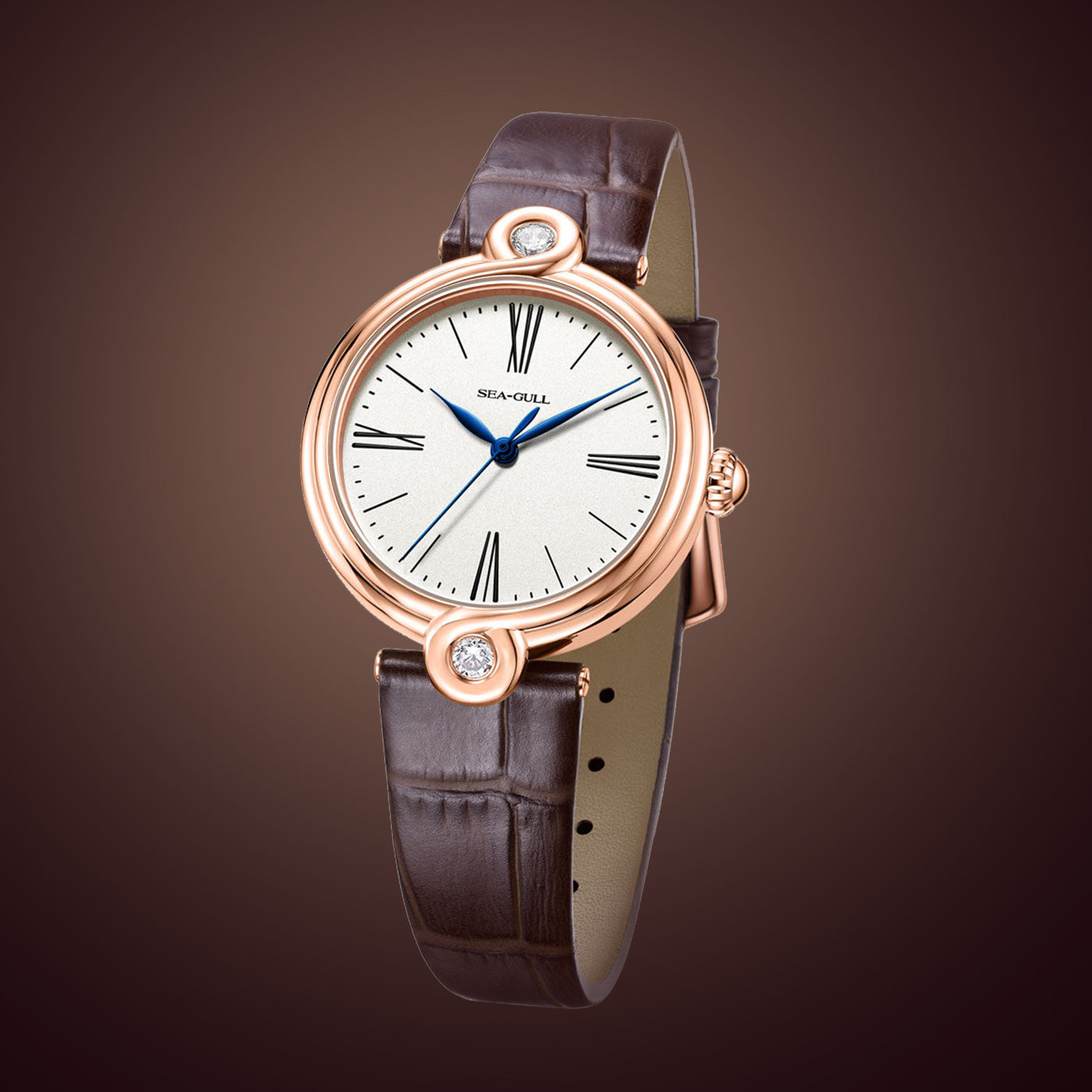 Seagull Infinity Series | Women's Elegant Watch with Zircon Stones