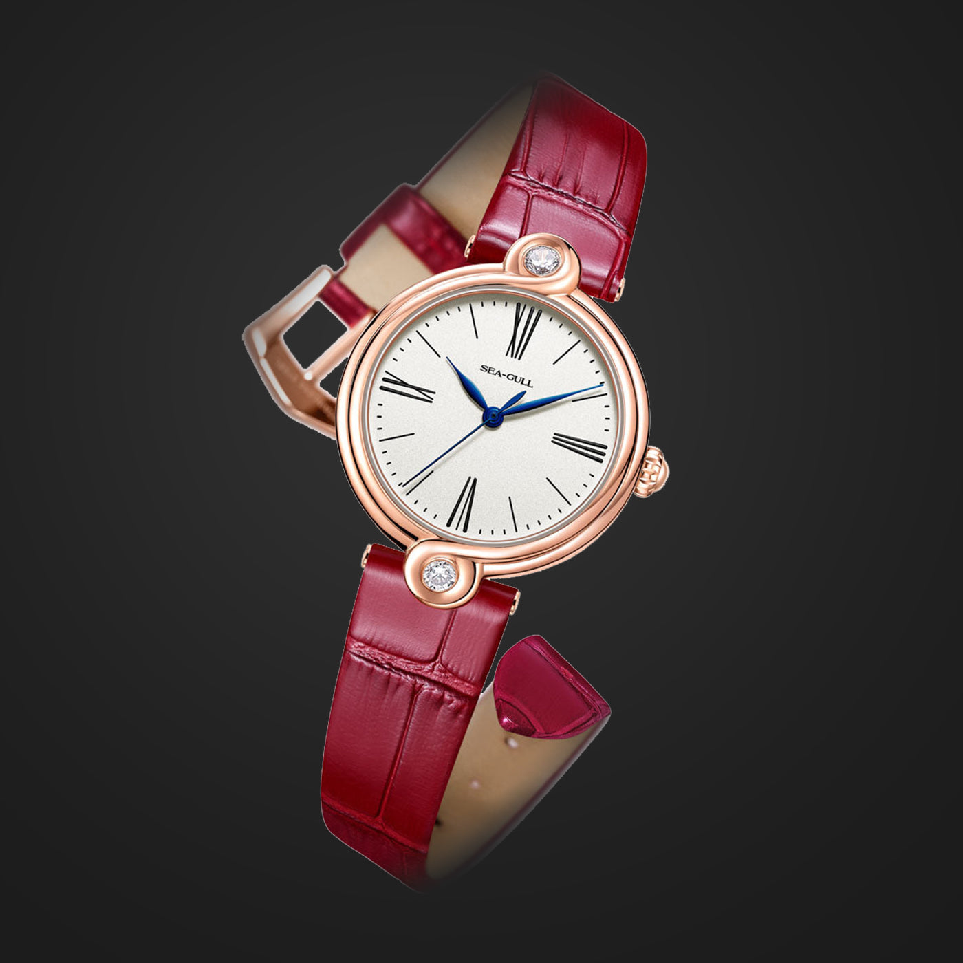 Seagull Infinity Series | Women's Elegant Watch with Zircon Stones