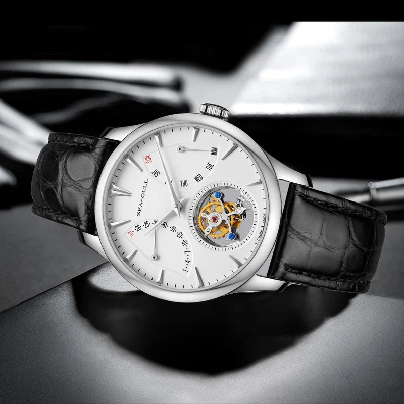 Artisan Heritage Series Multifunctional Day-date Calendar Eccentric Tourbillon 41mm