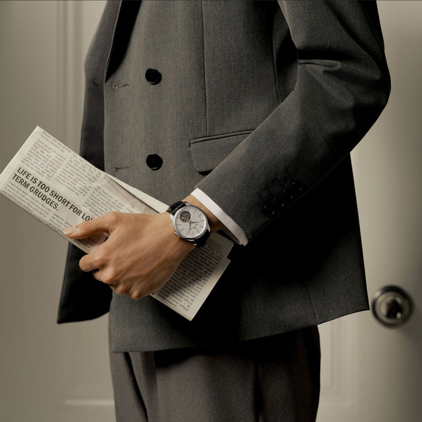 9.4mm Ultra-thin Automatic Tourbillon Watch