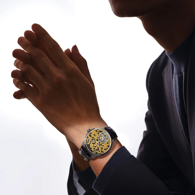 Heritage Series Panloong 24K Gold Tourbillon Limited Edition 42mm