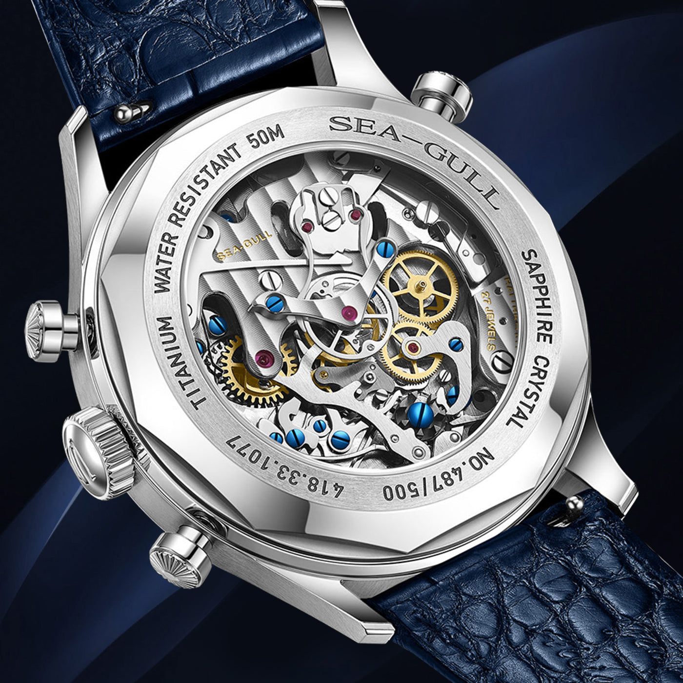 Sea-Gull 70th Anniversary Rattrapante Split-Second Chronograph