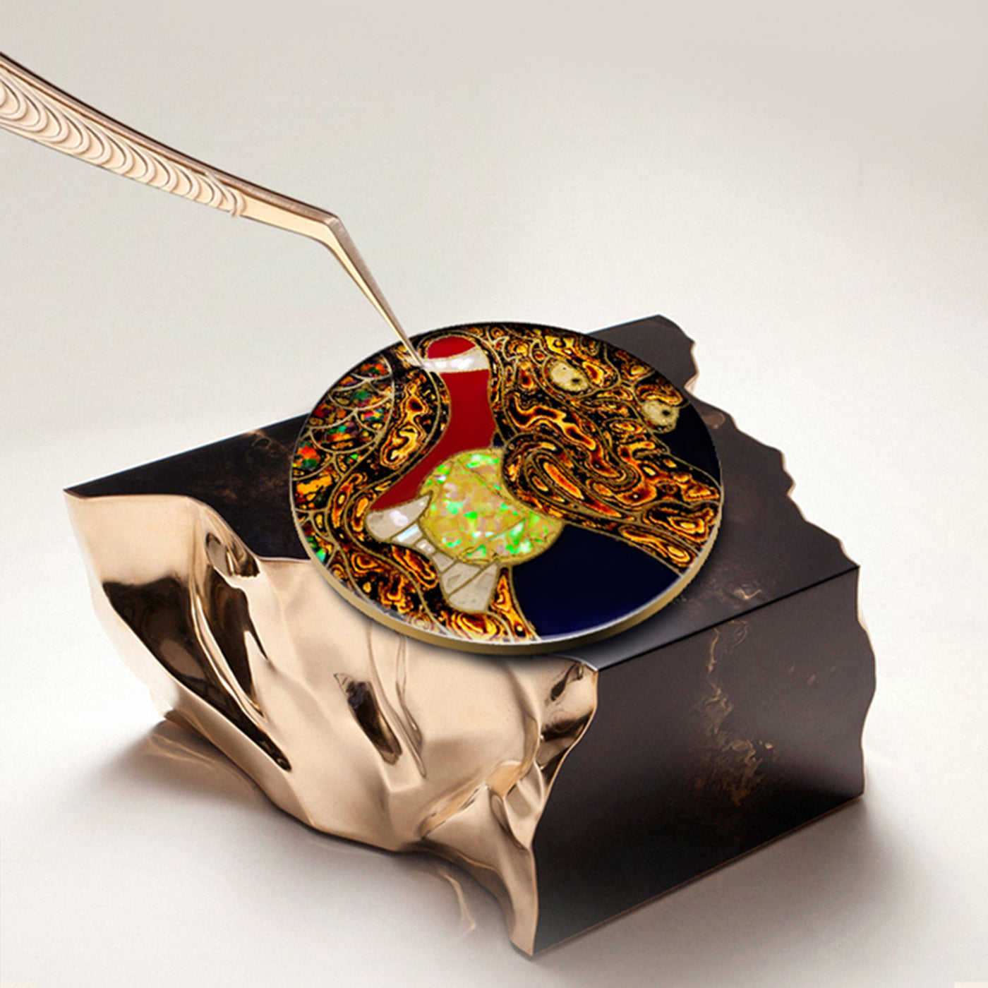 Seagull Chinese Zodiac Dragon Golden Lacquer Tourbillon Watch