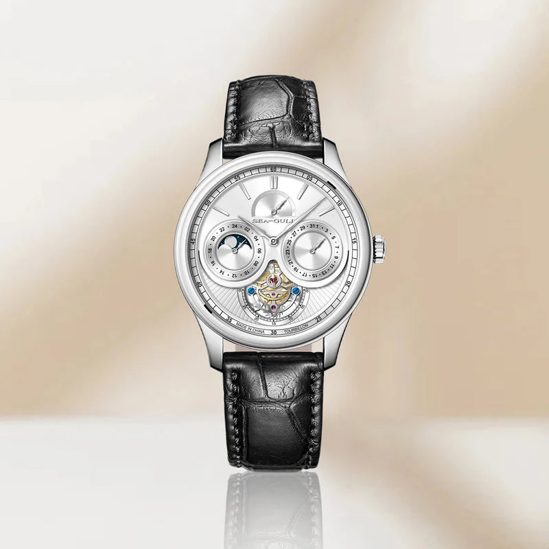 Artisan Heritage Series Multifunction Celestial Calendar Power Reserve Indicator Eccentric Tourbillon 41mm