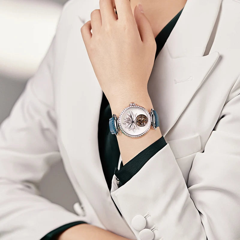 Artisan ICH Series Silver Filigree Lady's Tourbillon 39mm