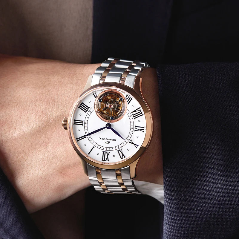 Artisan Heritage Series Roman Numeral Markers Coaxial Tourbillon 42mm