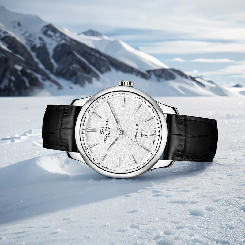 Extraordinary Series Snowflake Dial Ultra-thin Dress Watch 40mm