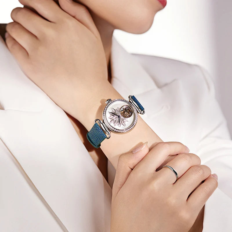 Artisan ICH Series Silver Filigree Lady's Tourbillon 39mm