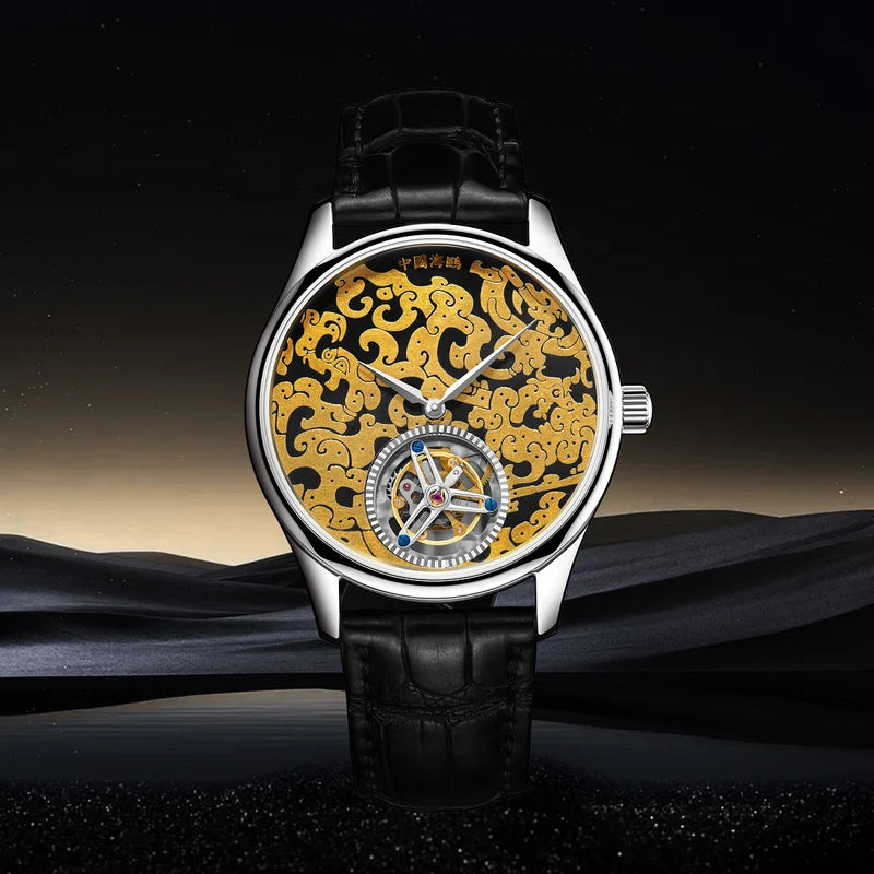 Heritage Series Panloong 24K Gold Tourbillon Limited Edition 42mm