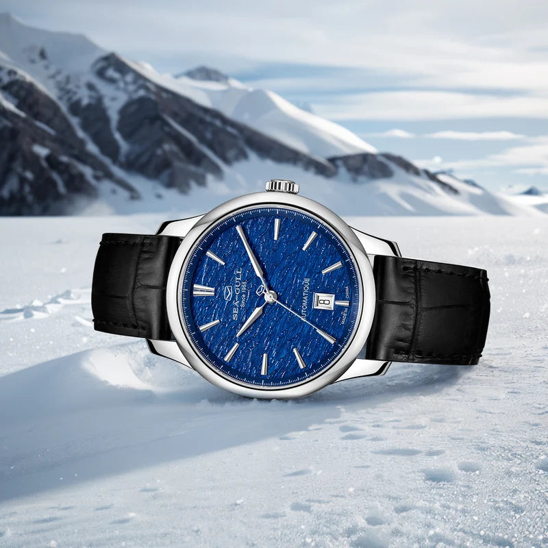 Extraordinary Series Snowflake Dial Ultra-thin Dress Watch 40mm