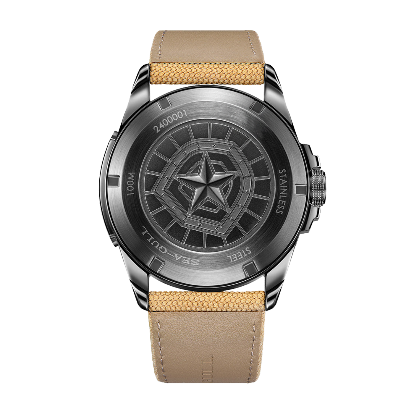 Sea-Gull 1072H "Army No. 1" Military Automatic Watch - Camouflage Dial