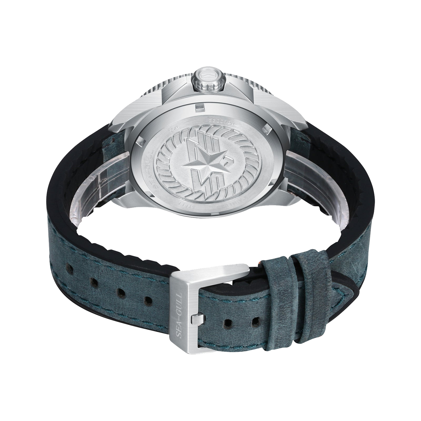 Sea-Gull "Horizon" Pilot Automatic Watch – 42mm Aviation Timepiece with Functional Slide Rule Bezel and Sapphire Crystal