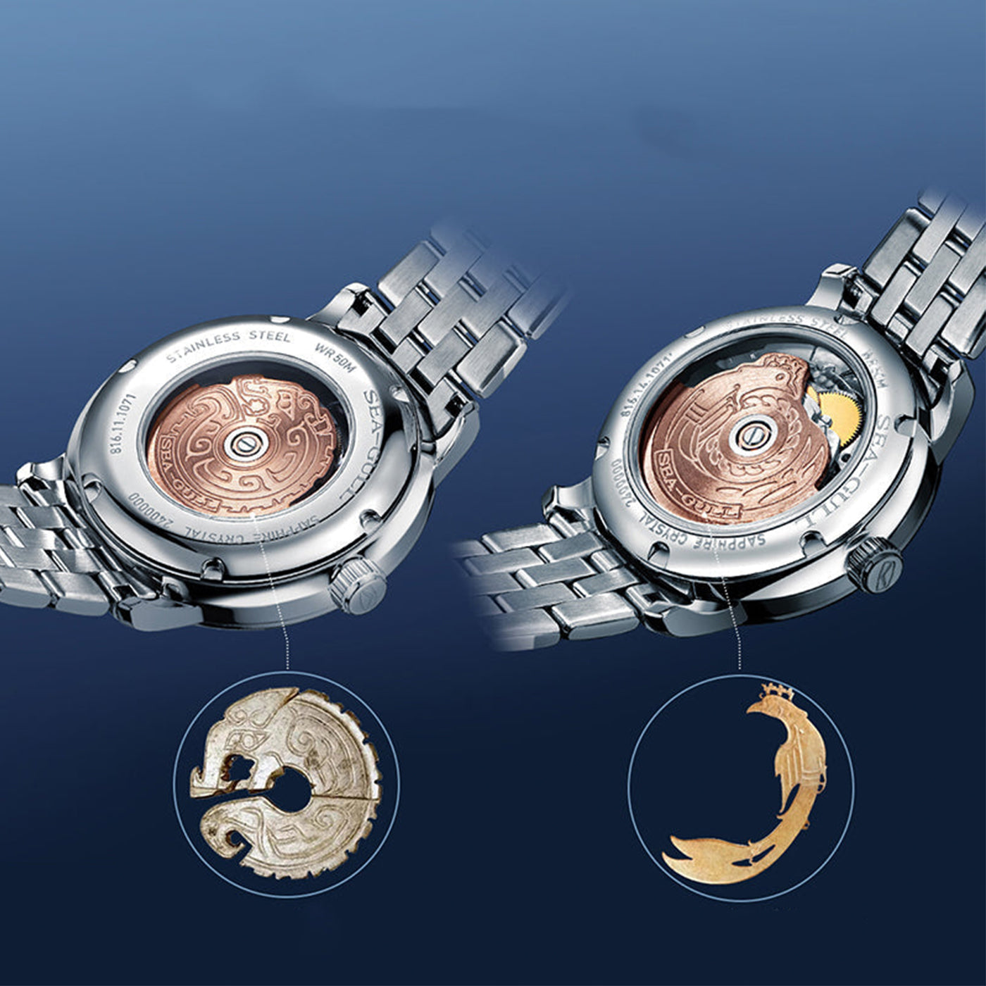 Sea-Gull 1071 Series "Confucian Entrepreneurs" Automatic Mechanical Watch – Heritage & Elegance Edition