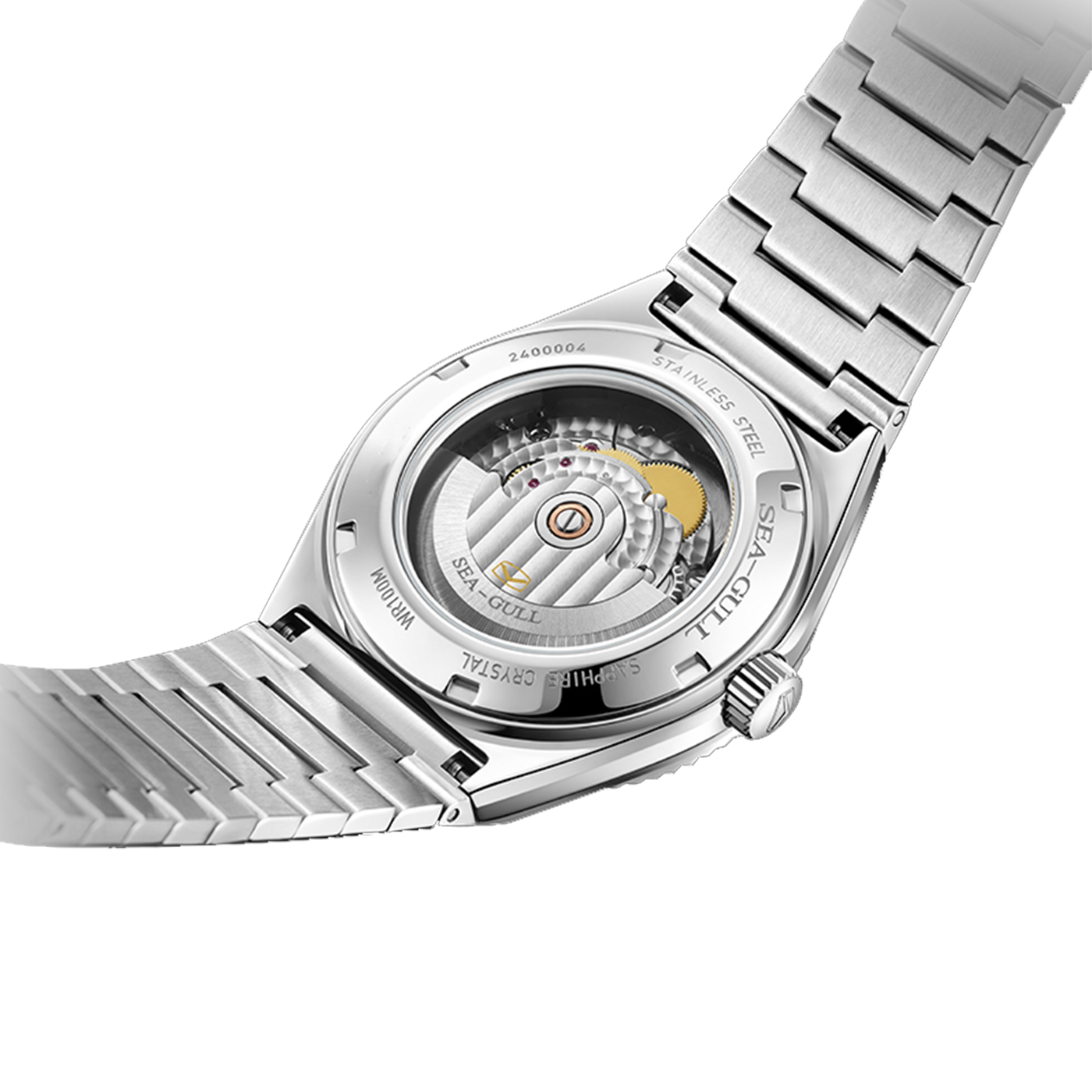 SEAGULL 1075 Classic 38mm Men's Watch - ST2100 High-Beat Mechanical Timepiece