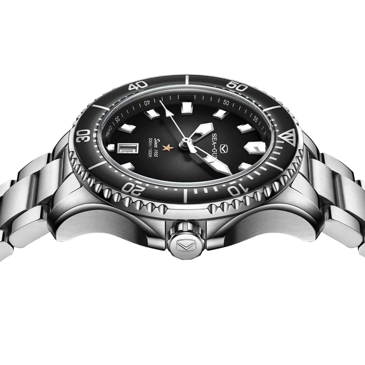 Seagull Ocean Series Pro 300M Diver – Professional Automatic Watch (Green, Blue & Black Edition)