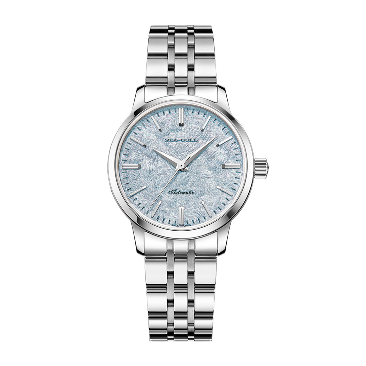 Sea-Gull "Heartbeat" Series Automatic Skeleton Watch – 6182 Mechanical Dress Watch with Open-Heart Dial Design