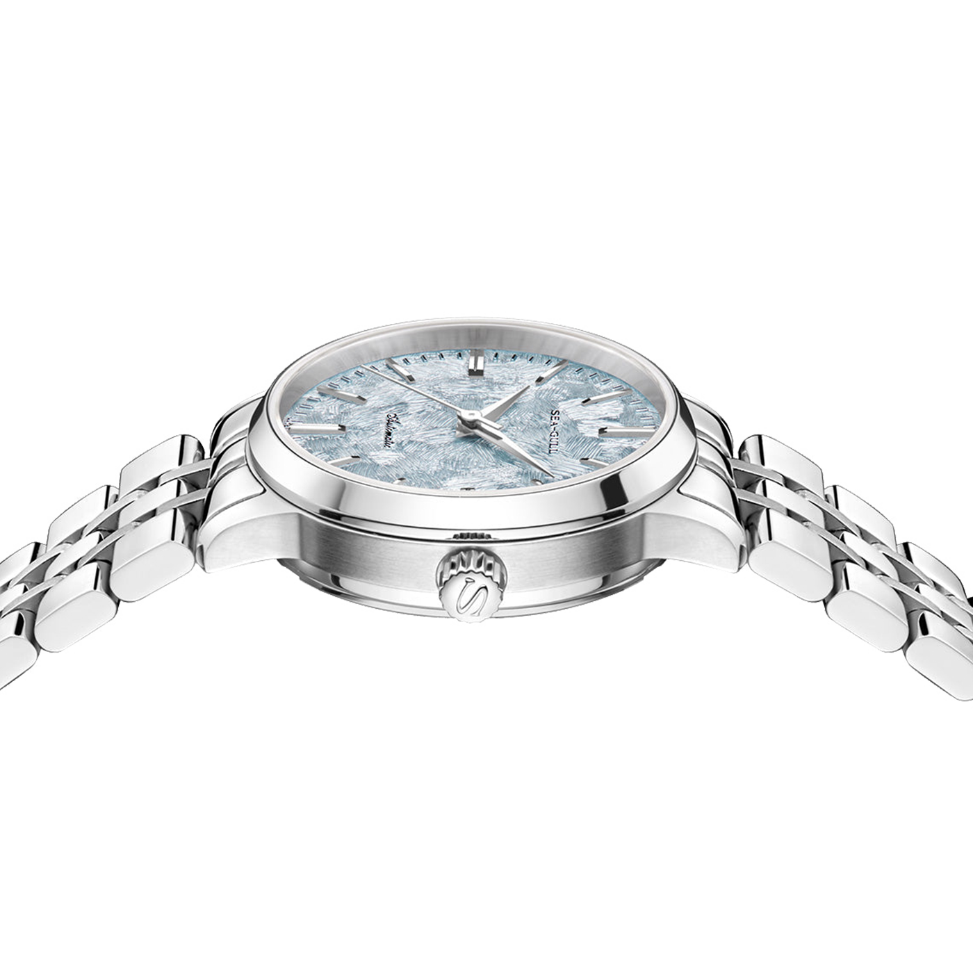 Sea-Gull "Heartbeat" Series Automatic Skeleton Watch – 6182 Mechanical Dress Watch with Open-Heart Dial Design