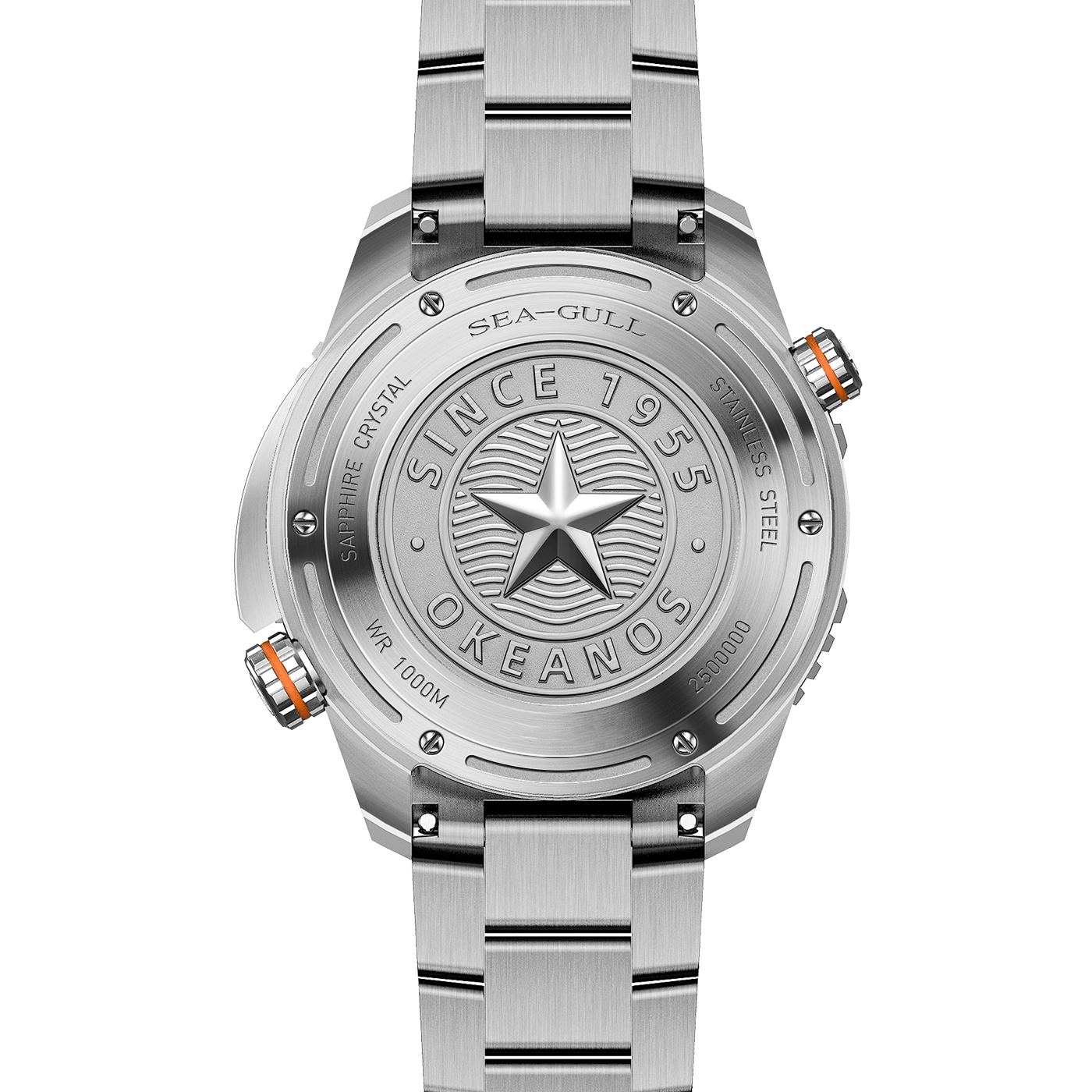 Sea-Gull Ocean Star Pro 1000M Diver – Professional Ultra-Diving Automatic Watch with Helium Escape Valve and Sapphire Crystal