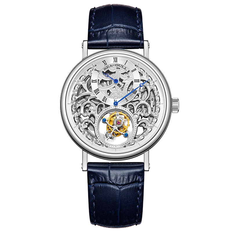 Artisan Heritage Series Skeleton Vine-Patterned Dial Eccentric Axis Tourbillon 39mm