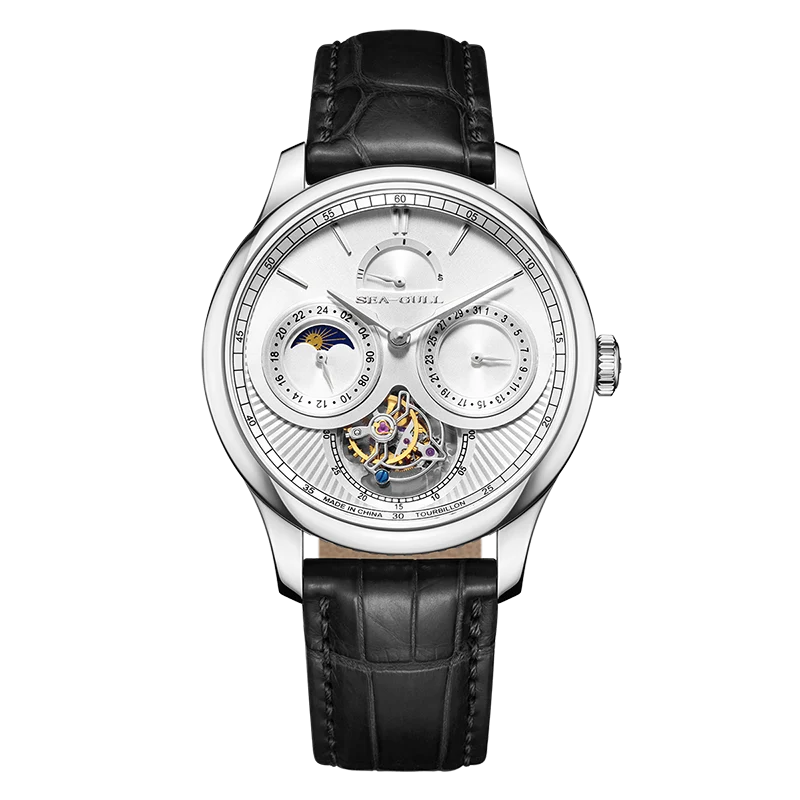 Artisan Heritage Series Multifunction Celestial Calendar Power Reserve Indicator Eccentric Tourbillon 41mm