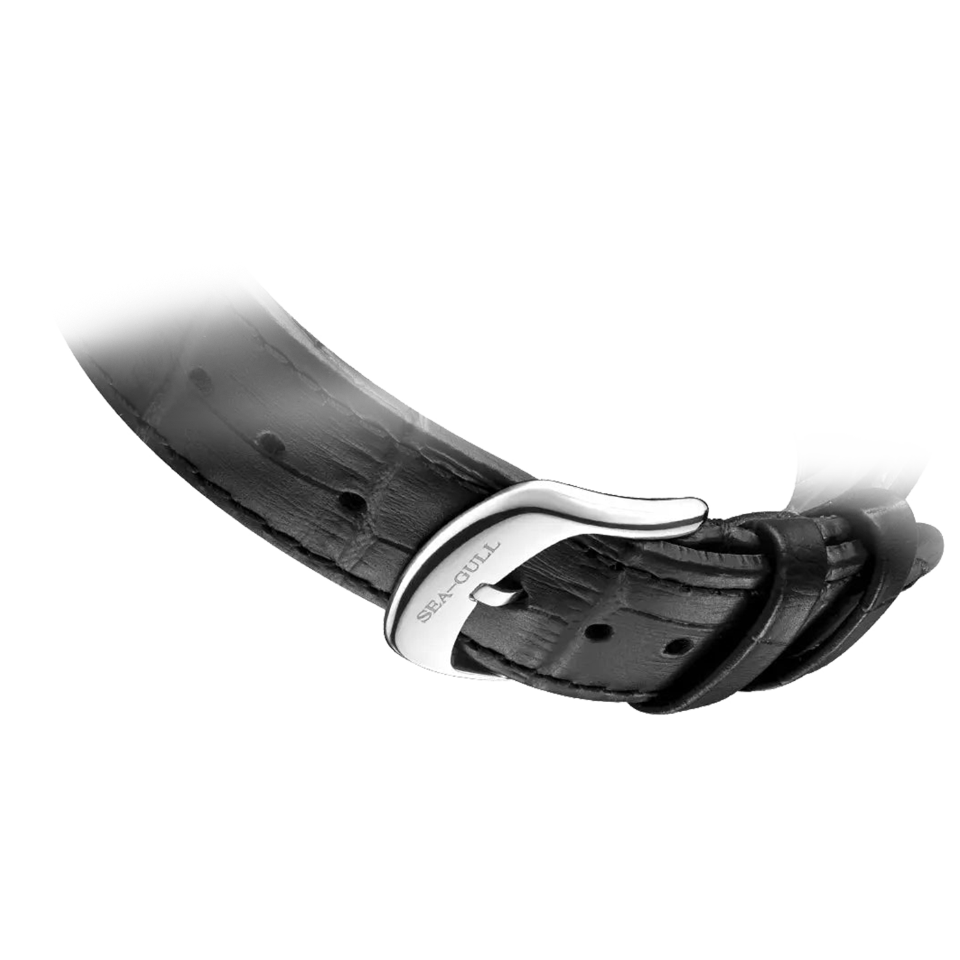 Sea-Gull 1076 Ultra-Thin Classic Dress Watch – 9mm Slim Case with Enamel Dial & ST18 Automatic Movement