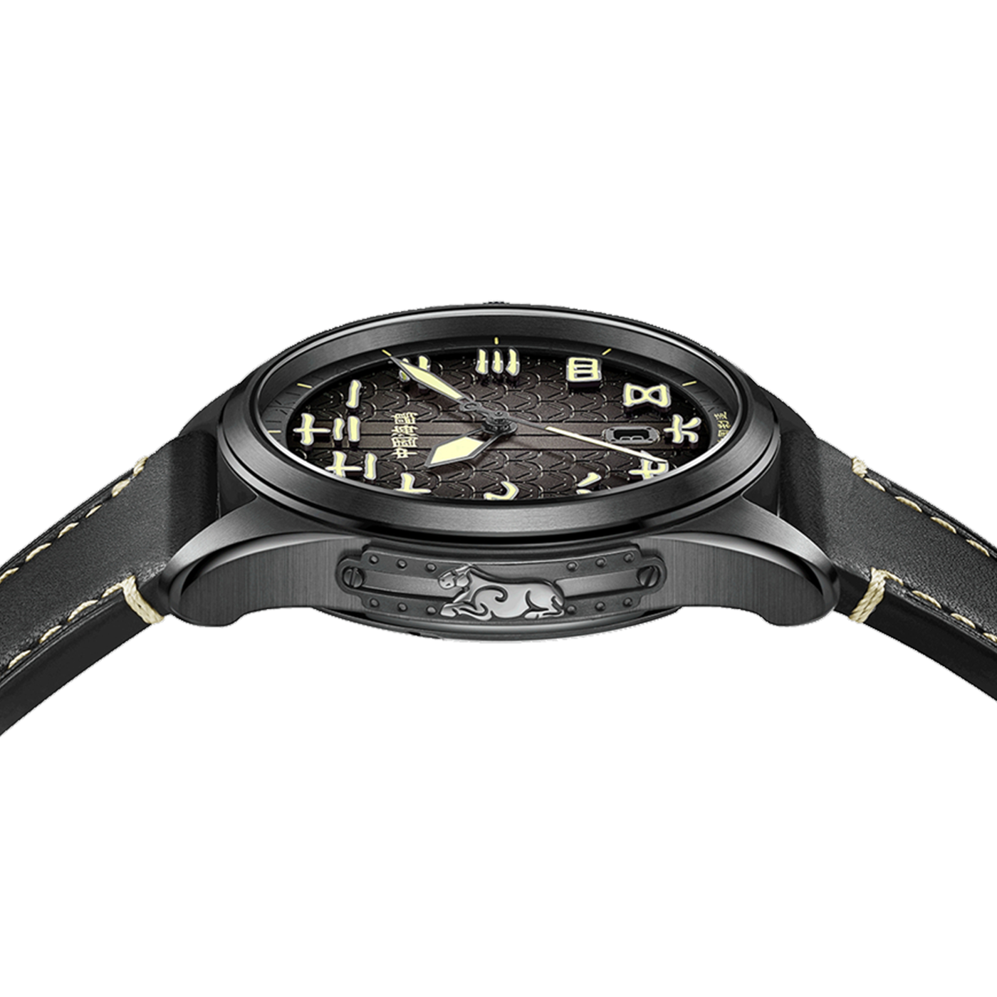 SEAGULL 1058H "Geometric Heart" Skeleton Automatic Mechanical Watch