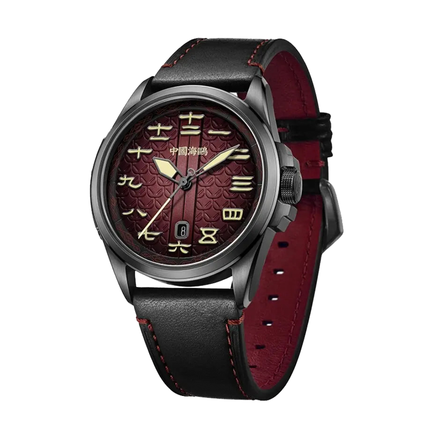 SEAGULL 1058H "Geometric Heart" Skeleton Automatic Mechanical Watch