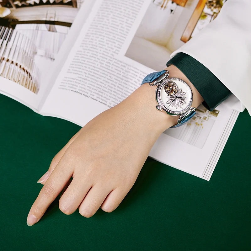Artisan ICH Series Silver Filigree Lady's Tourbillon 39mm