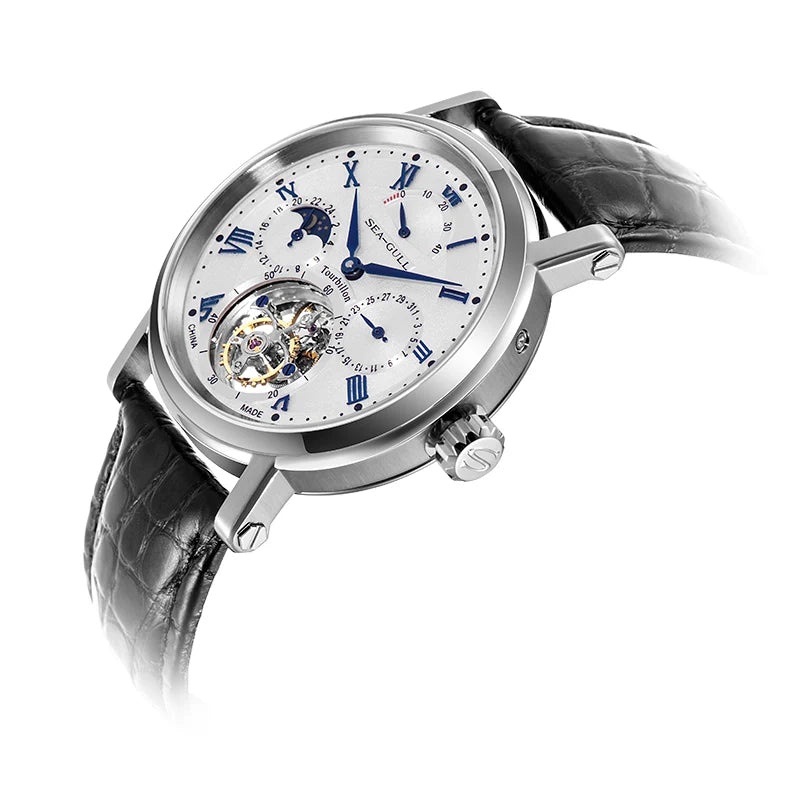 Artisan Heritage Series Multifunction Celestial Calendar Power Reserve Indicator Eccentric Tourbillon 39mm