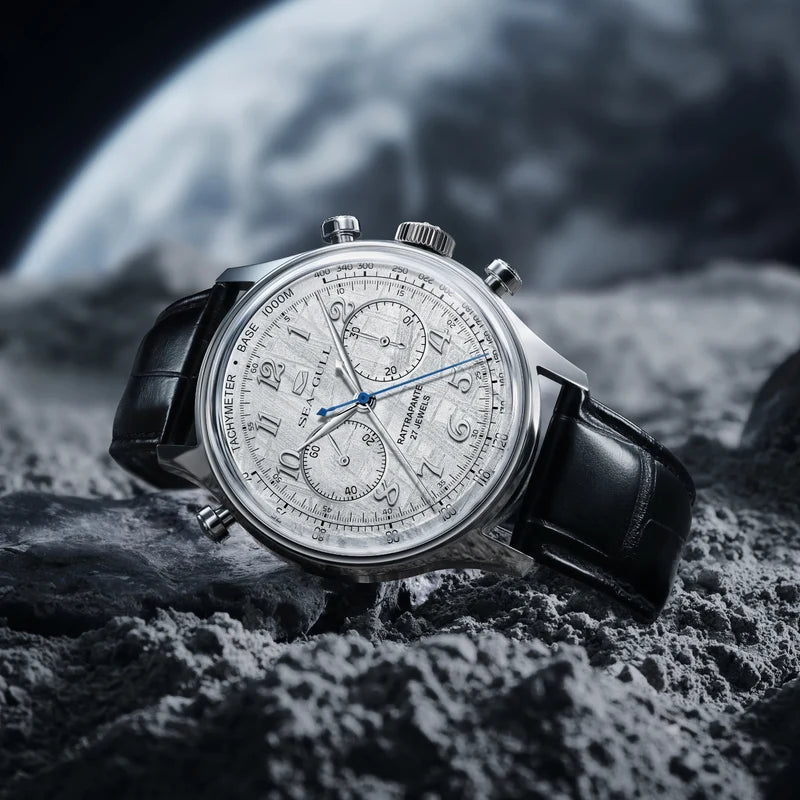 SEA-GULL Meteorite Rattrapante ST1961-2 Split-Second Chronograph Limited Edition 42.5mm