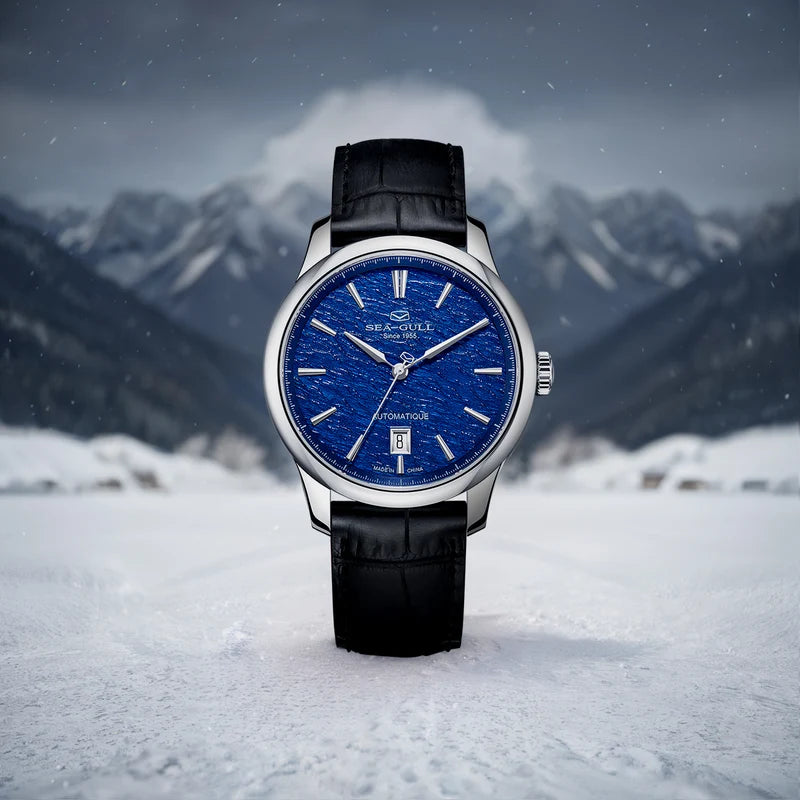 Extraordinary Series Snowflake Dial Ultra-thin Dress Watch 40mm