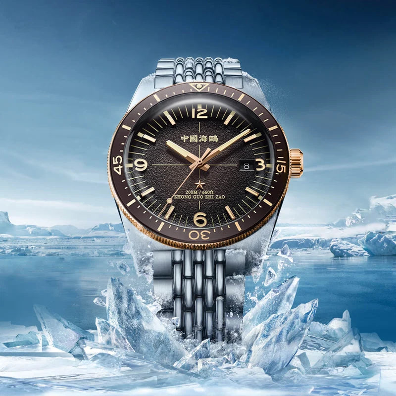 Sea-Gull Bauhaus Style Automatic Watch: Minimalist Aesthetic Meets Mechanical Excellence (Model 1064A)