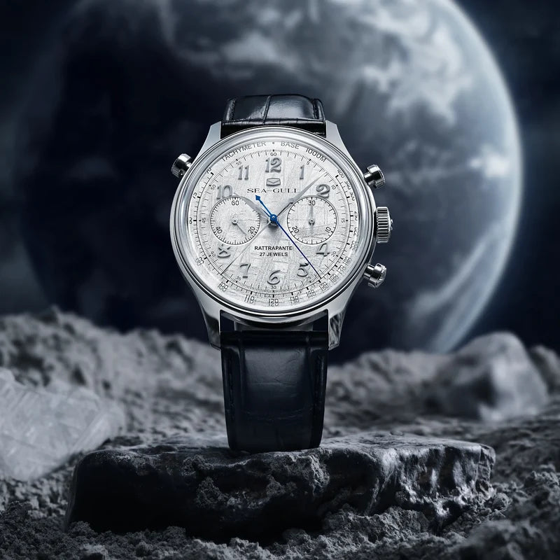 SEA-GULL Meteorite Rattrapante ST1961-2 Split-Second Chronograph Limited Edition 42.5mm