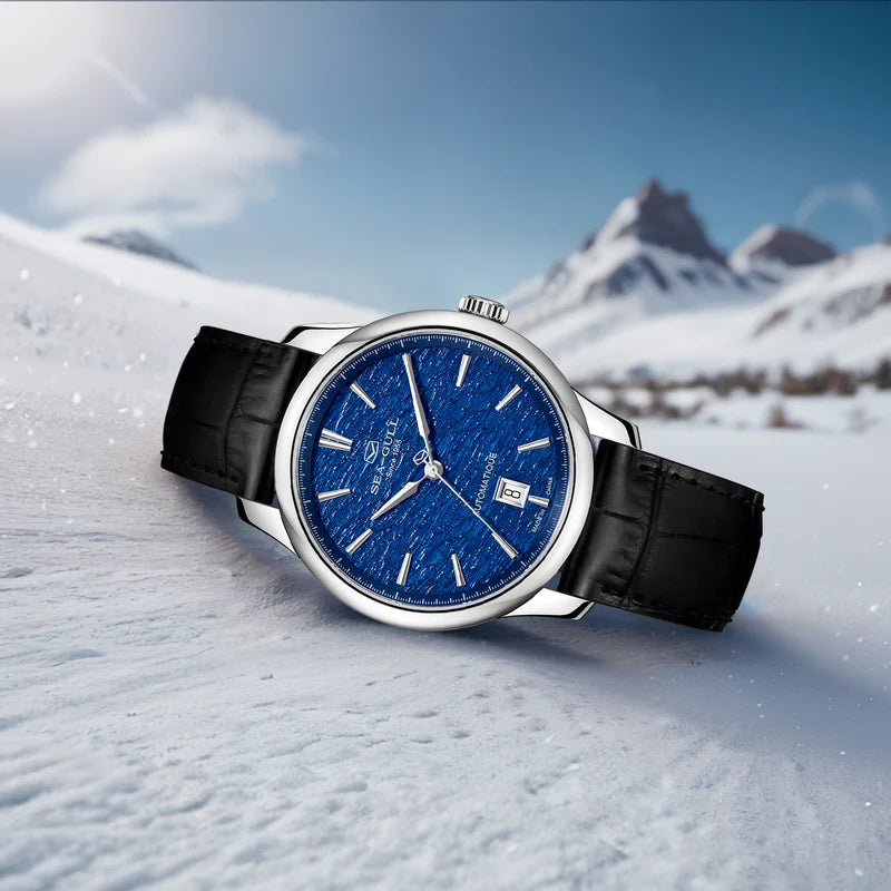 Extraordinary Series Snowflake Dial Ultra-thin Dress Watch 40mm